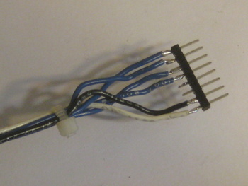 soldered connector